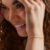 Pure Collection by Ross-Simons 0.20 ct. t.w. Bezel-Set Diamond Station Bracelet in 14kt Yellow Gold - 3 of 4