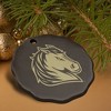 Southwest Minnesota State University Primary Logo Porcelain Scalloped Holiday Christmas Tree Ornament - 4 of 4