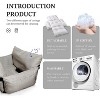 Dog Car Seat,for Car and Home Safety Travel Carrier with Pockets - 4 of 4