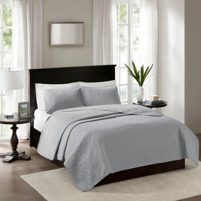 Elegant Reversible Quilt Set, Classic Stitch Pattern Rich Depth and Texture Bedding Set, All Season Home Textile fits Lux Bedroom Decor