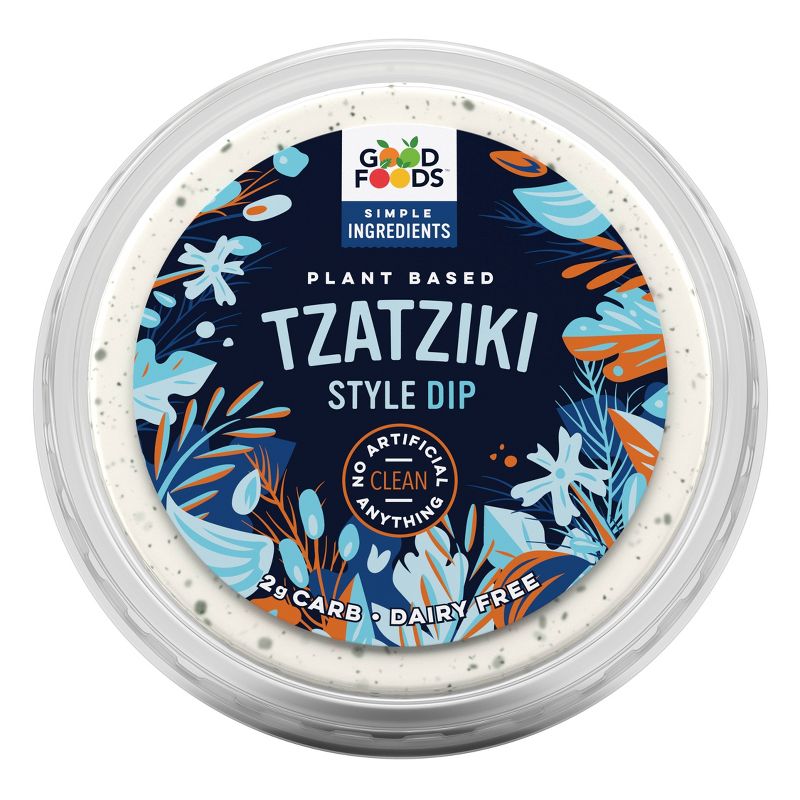 Good Foods Plant Based Tzatziki Style Dip - 8oz, 1 of 14