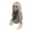 Unique Bargains Women's Curly Wigs 26" Gray with Wig Cap - 2 of 4