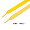 INSPIRE CHIC Flat Single Side Suede Shoe Laces for Sneakers 1 Pair - 2 of 4