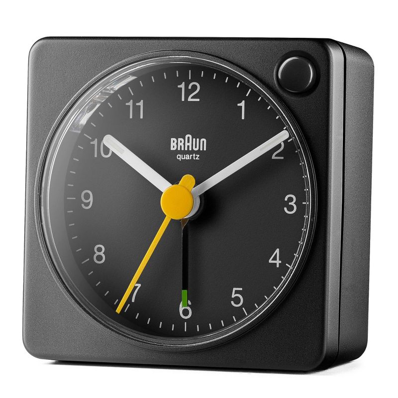Braun Classic Travel Analog Alarm Clock with Snooze and Light in Compact Size, 4 of 13
