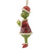 Jim Shore 5.25 In Grinch Bah Humbug Ornament Christmas Dr Seuss Tree Ornaments - image 2 of 3