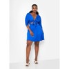 Rebdolls Women's Aimee Front Tie Mini Skater Dress - 2 of 3