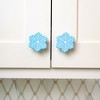 Knobēz: Decorative Knob Covers - Snowflake, Stretch Over Hardware Decorations - 3 of 4