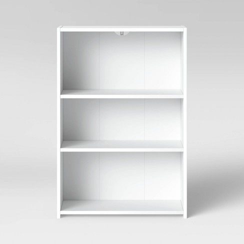 3 Shelf Bookcase White Room Essentials Target