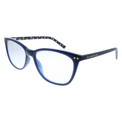 Kate Spade New York KS TINLEE PJP Womens Oval Reading Glasses Blue 52mm