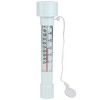 Pool Central Swimming Pool Thermometer with Cord and Removable Buoy 8.25” - White - 2 of 2