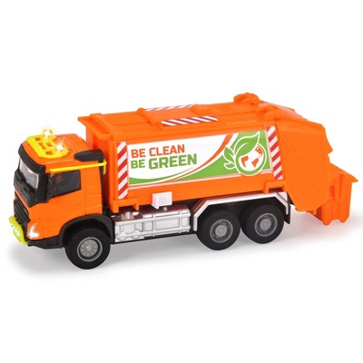 Majorette Volvo:  Truck Garbage Collector - Die-Cast Light & Sound Vehicle 3+