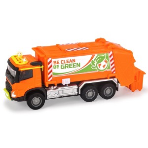 Majorette Volvo:  Truck Garbage Collector - Die-Cast Light & Sound Vehicle 3+ - 1 of 4