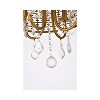 Elegant Lighting Nyomi 42-Inch Satin Gold Chandelier with Oversized Frame - 4 of 4