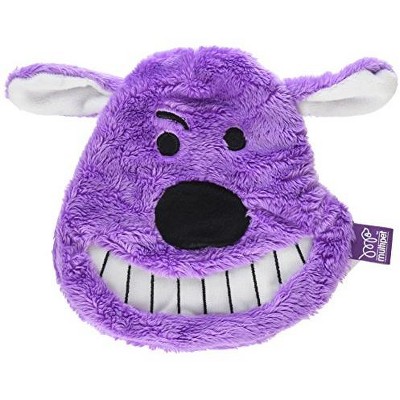 Multipet Loofa Head Dog Toy with Crinkle Ears