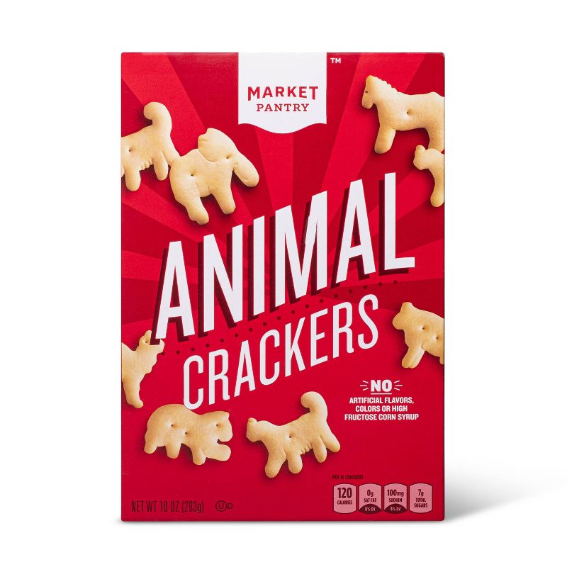 Animal Crackers - 10oz - Market Pantry&#8482;, 1 of 4