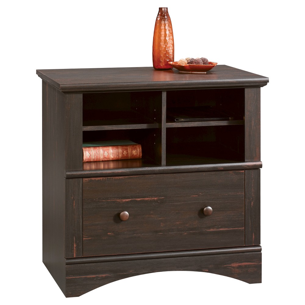 UPC 042666604451 product image for Harbor View Lateral File Cabinet - Antiqued Paint - Sauder | upcitemdb.com