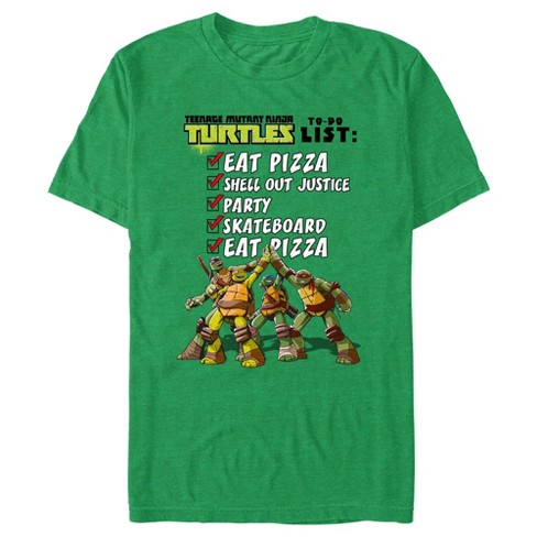 Teenage Mutant Ninja Turtles and Pizza girls like guys that eat