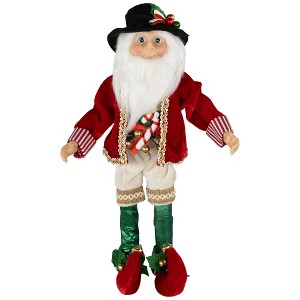 Northlight Candy Cane Elf Christmas Figure - 14" - 1 of 4