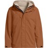 Lands' End Men's Squall 3 in 1 High Pile Lined Jacket - 3 of 4