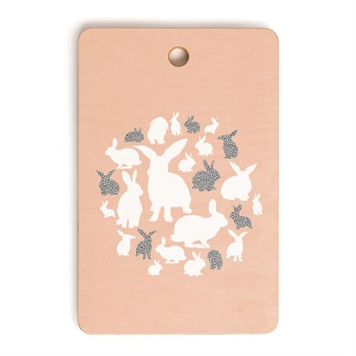 Iveta Abolina Nordic Bunny Cutting Board - Deny Designs : Target