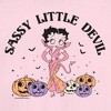 Juniors Womens Betty Boop Halloween Sassy Little Devil T-Shirt - image 2 of 4