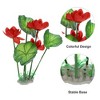 Unique Bargains Fish Tank Aquarium Decorations Plants Mini Aquarium Decorations Plastic Plants 10.24" 1pcs - 3 of 4