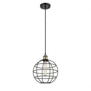 Lake Placid - 1 Light Cord Hung Pendant In Industrial Style-12.5 Inches Tall and 10 Inches Wide - 1 of 1