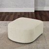 NicBex Modern 29" Rectangle Ottoman Wood Footstools with Cushioned Top for Bedroom and Living Room - 2 of 4