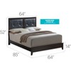 Passion Furniture Primo Upholstered Queen Panel Bed - 4 of 4