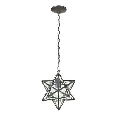 Elk Home Star 1 - Light Pendant in  Clear