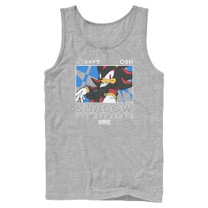 Mens Sonic the Hedgehog Shadow Portrait Tank Top - 1 of 4