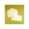 JAM Paper Monarch Open End Invitation Envelope 3 7/8" x 7 1/2" Ivory 500/Pack (3197718H) - 4 of 4