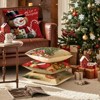 Christmas Pillow Covers 18x18 inch Set of 4, Christmas Decorations Cushion Covers, Xmas Pillow Covers - 3 of 4