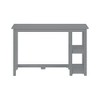 Plank+Beam Solid Wood Computer Desk with Shelves, Simple Desk for Bedroom, Home Office Study Desk, 47.25" - 3 of 4