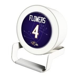 NFL Baltimore Ravens Players Game Tactic Night Light Charger and Bluetooth Speaker - 1 of 3
