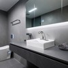 Aquaterior 5" Touchless Bathroom Faucet with Rectangle Vessel Sink Brush Chrome - 3 of 4