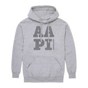 Men's - Instant Message - AAPI And Proud Graphic Fleece Pullover Hoodie - 1 of 4