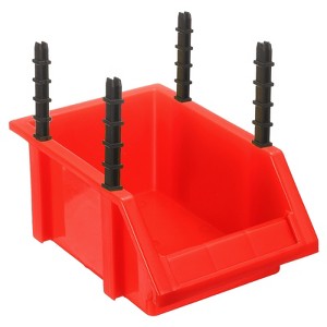 Unique Bargains Plastic Stackable Garage Closet Organization Shelf Bins - 1 of 4