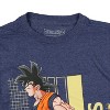 Seven Times Six Dragon Ball Z Shirt Boy's Son Goku and Krillin Short Sleeve Graphic Tee Blue - 3 of 4