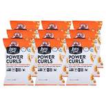 LesserEvil "No Cheese" Cheesiness Power Curls - Case of 9/4 oz