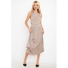 WEST K Women's Mira Bettina Sleeveless Ruched Shoulder Maxi Dress - 4 of 4