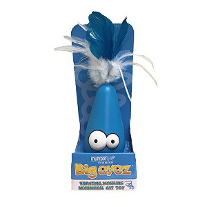 Multipet 72763 Big Eyez Wobbler Cat Toy, Vibrates and Wobbles for Interactive Feline Fun - 1 of 1