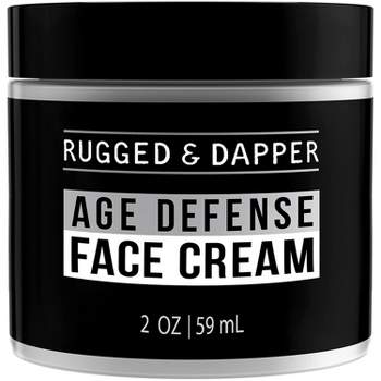 RUGGED & DAPPER Age Defense Face Cream, Ultra-Hydrating Face Cream for Men, 2 Ounces