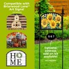 Briarwood Lane Wrought Iron Art Sign Display Stake 39" x 11.25" Art Sign Stand - 3 of 3