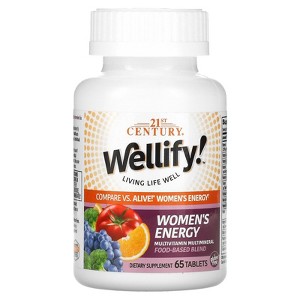 21st Century Wellify! Women's Energy, Multivitamin Multimineral, 65 Tablets - 1 of 4