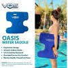 VOS Oasis Water Solid Saddle Floats for Adults and Kids - 2 Pc Pack |Ultra Buoyant, Comfortable Floating Seats - 2 of 4
