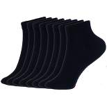 Alpine Swiss Mens 8 Pack Cotton Ankle Socks Athletic Performance Cushioned Socks Shoe Size 6-12