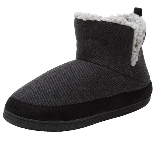 KingSize Men's High Pile Fleece Lined Comfort Slipper Boot - image 1 of 4