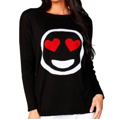 Women's Hearts Emoji Top - ANGEL