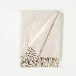 Solid Texture Woven Throw Blanket - Hearth & Hand™ with Magnolia